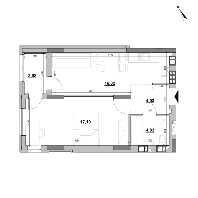 Apartment layout